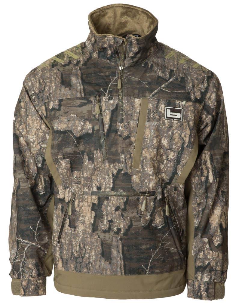 Banded Stretchapeake Insulated Quarter-Zip Pullover, L / Timber