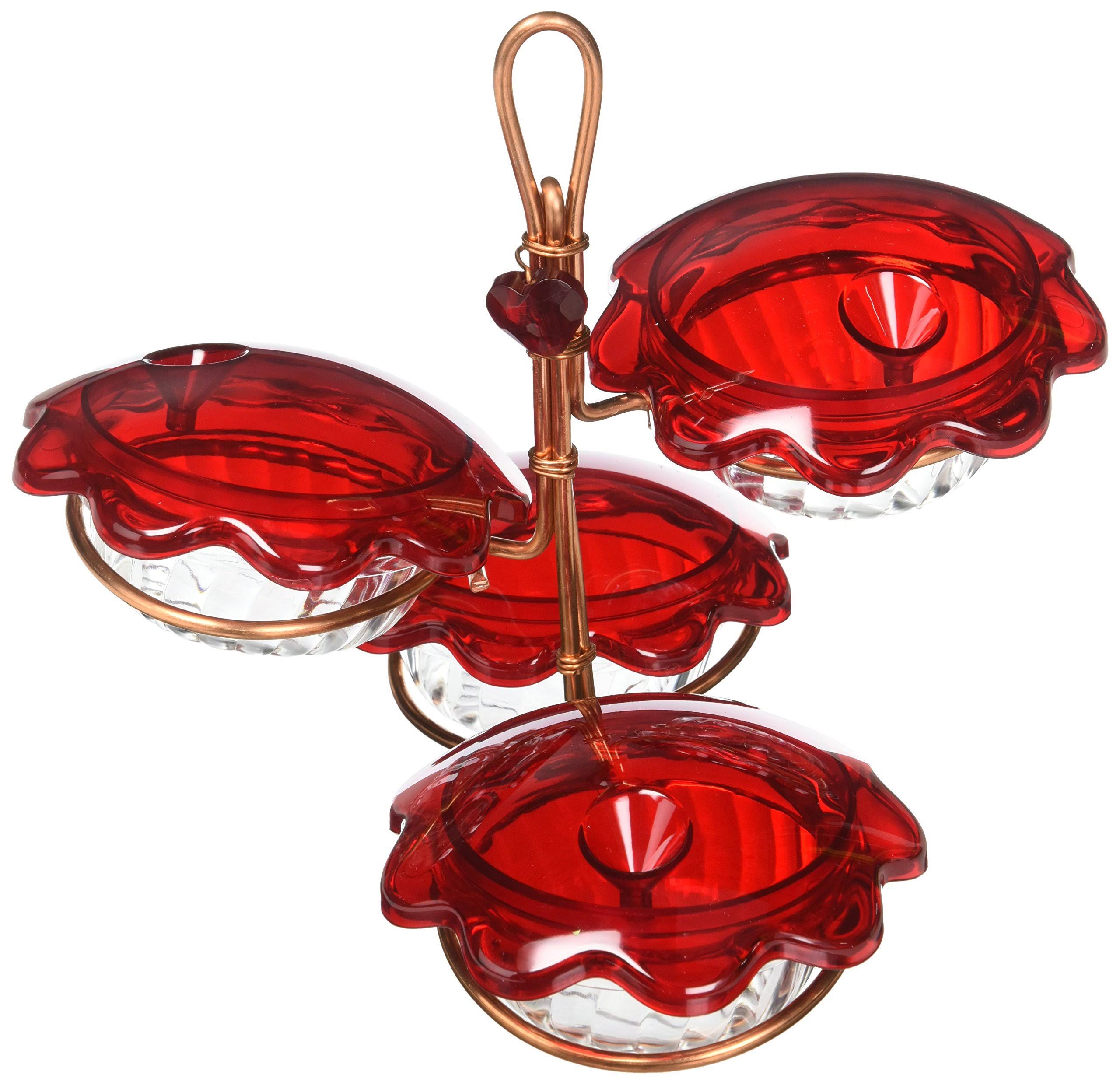 Birds Choice Copper Quad Cup Hummingbird Feeder