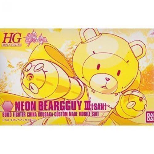 HG 1/144 Neon Beargguy III (Gundam Build Fighters) Event Limited Plastic Model