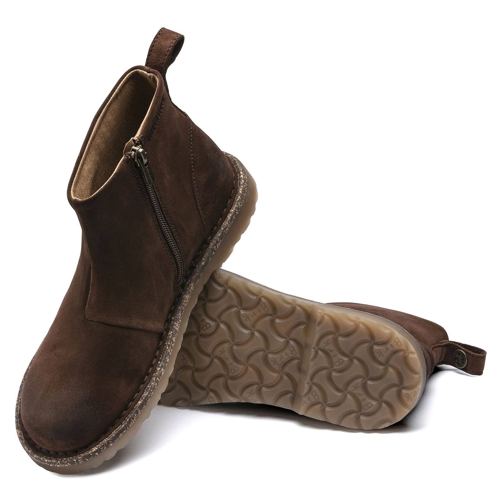 Birkenstock Women's Melrose Suede Boot, 38 / Black