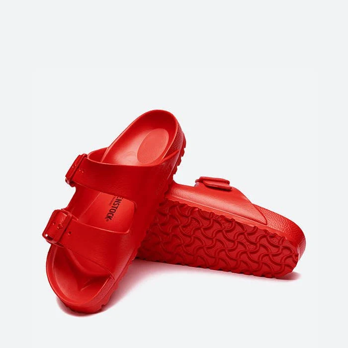 Birkenstock Arizona Essentials Eva Active Red Two-Strap Sandals