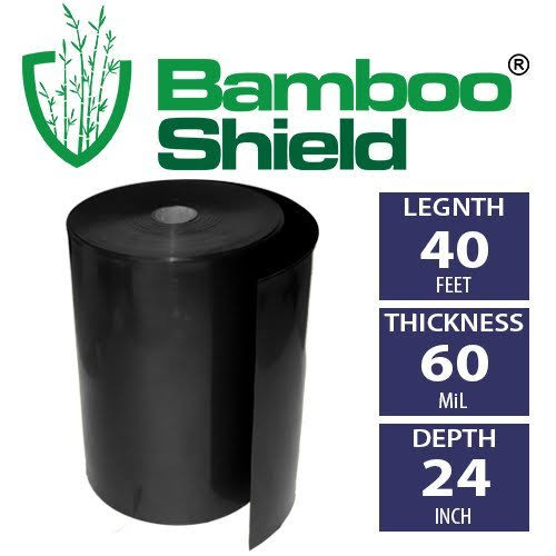 Bamboo Shield - 60 Mil Thick by 24in Depth 40 Feet
