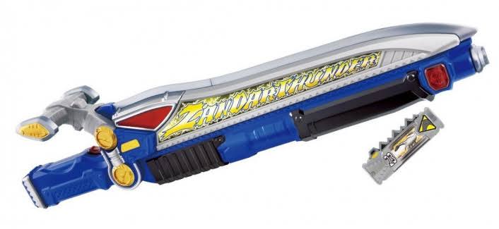 Juden Sentai kyouryujer Series Beast Power Sword Xander Thunder by Bandai