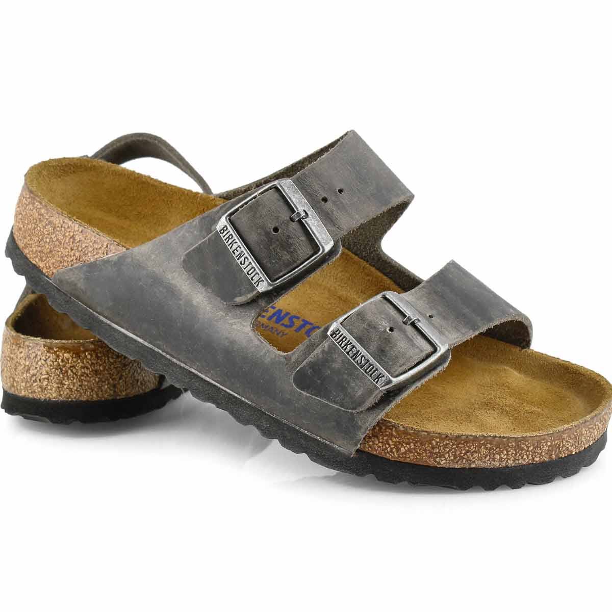 Birkenstock Arizona SFB Iron Oiled Leather