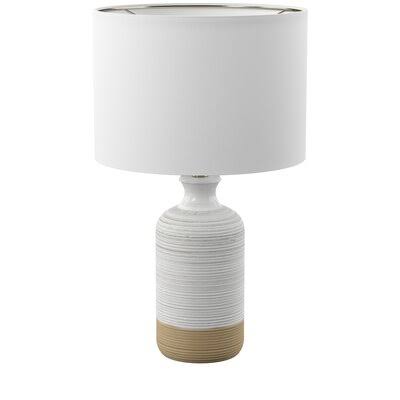 Bowersville 23x22 Cream/Yellow Table Lamp