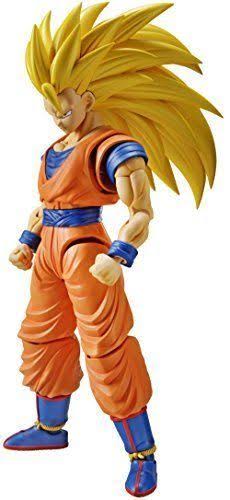 Dragon Ball Super Saiyan 3 Goku Color-Coded Pllastic Model