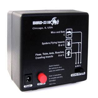 Bird-X TX-BUG Transonic Bug Chaser, 2.75 x 3.5 x 3.25