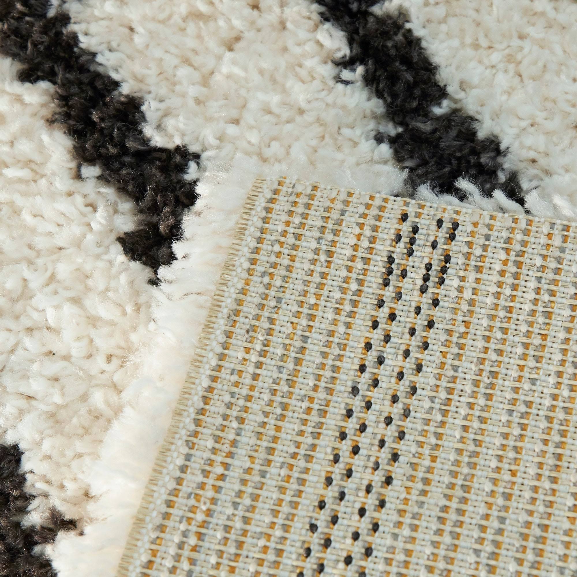 BALTA Janus Black 5 ft. x 7 ft. Contemporary Area Rug