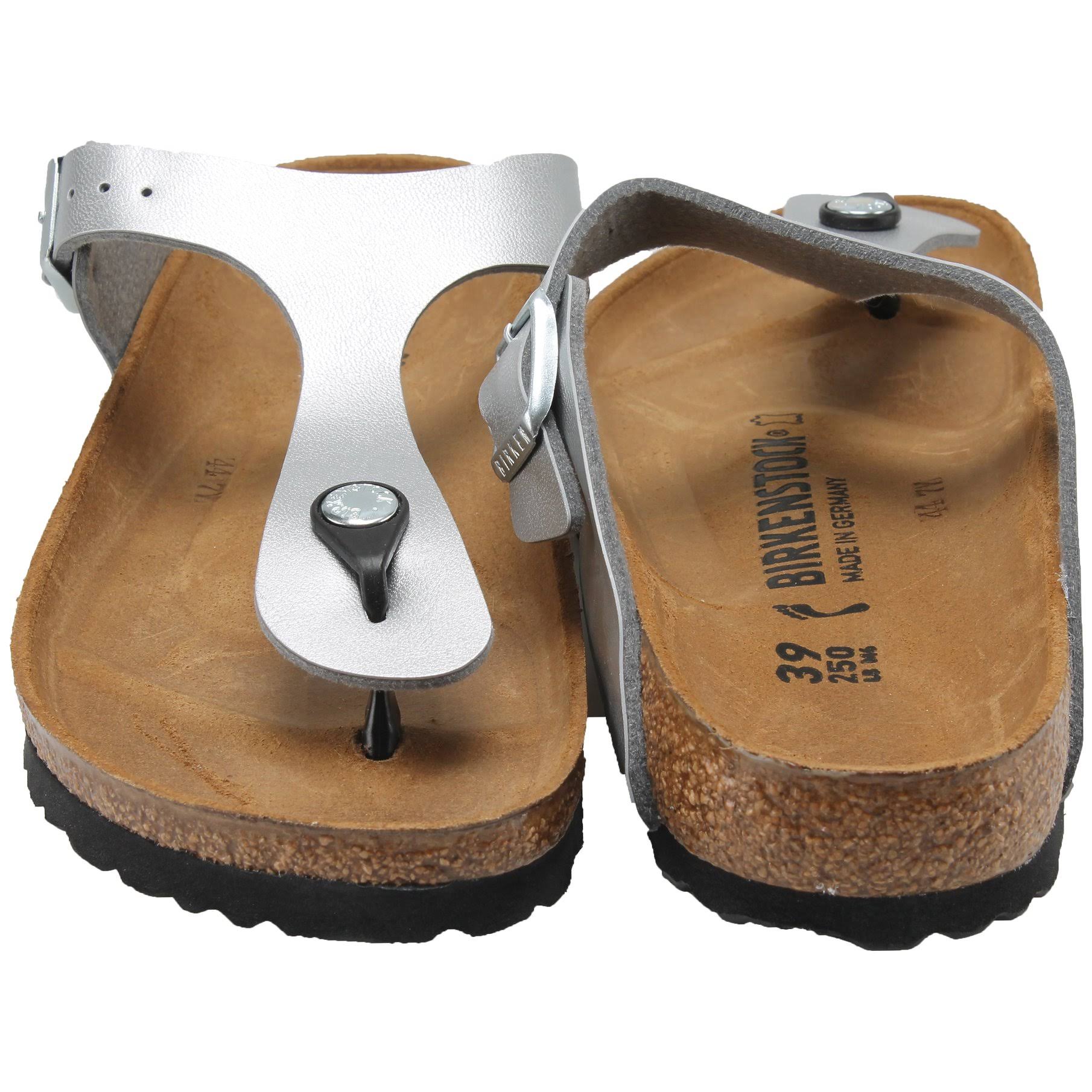 Birkenstock Gizeh Silver