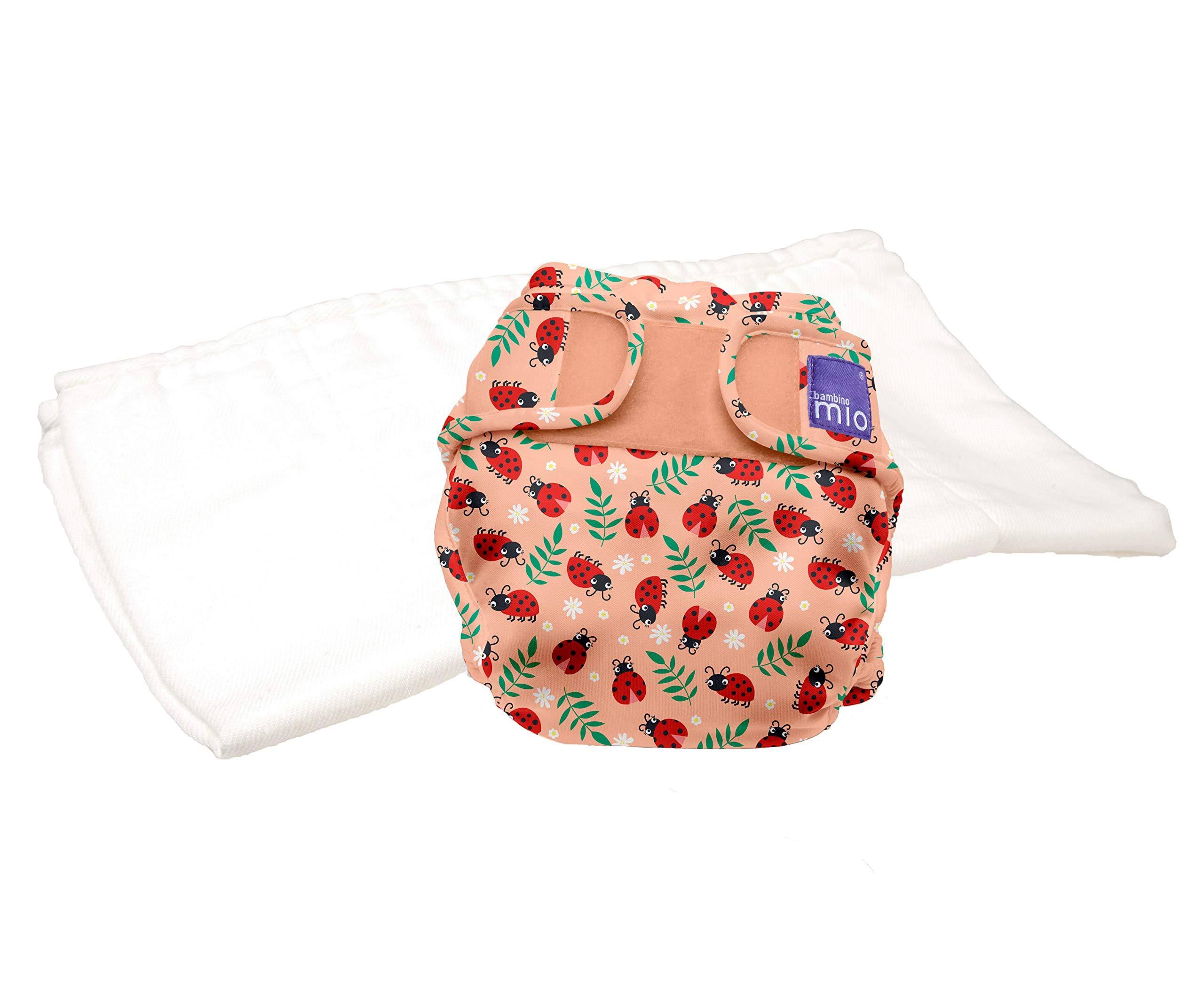 Bambino Mio Miosoft Two-Piece Diaper Loveable Ladybug, Size 1