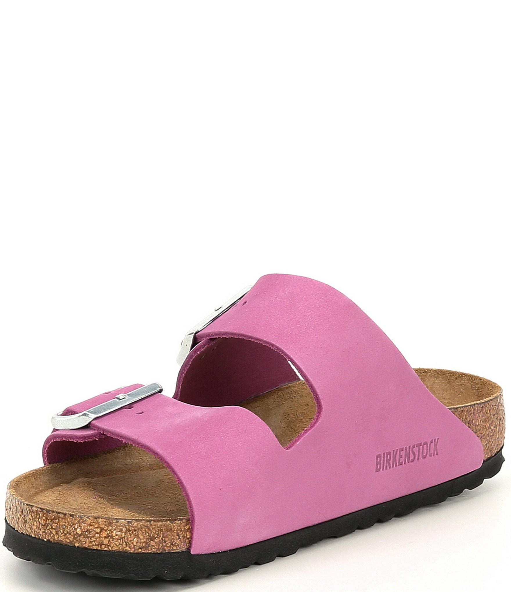 Birkenstock Women's Arizona Soft Footbed Azure Blue Nubuck