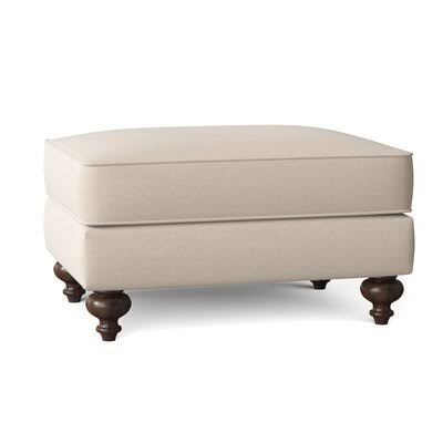 Durham 37x22 Rectangle Standard Ottoman Body Fabric: Bihar Natural