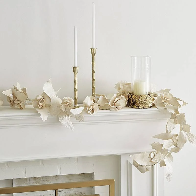 Floral Paper Garland - Ballard Designs