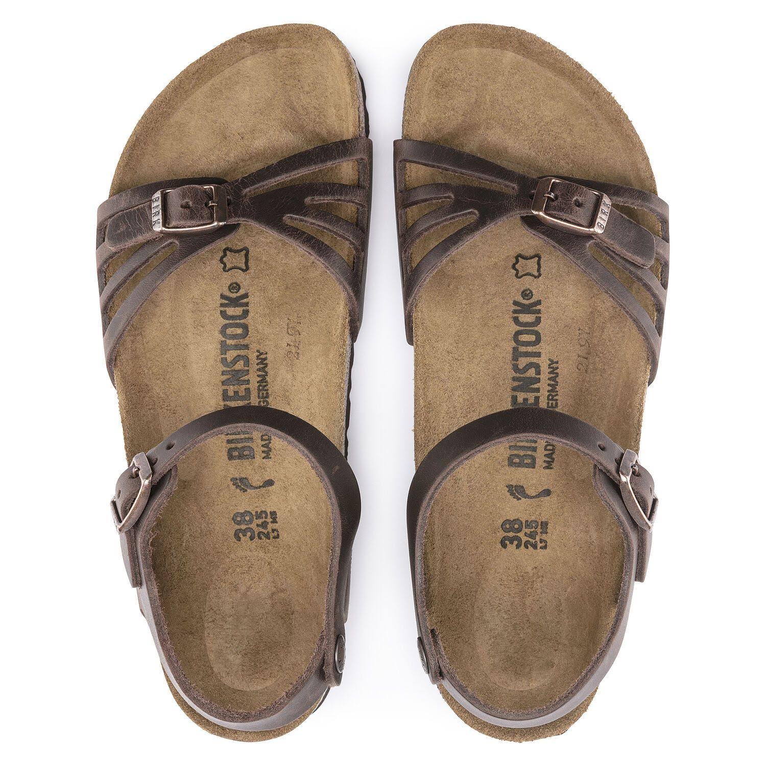 Birkenstock Bali Oiled Leather Habana 37