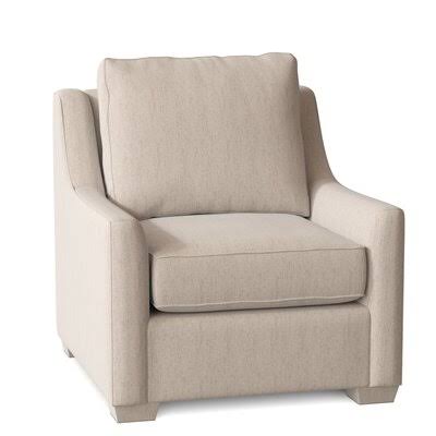 Swifton 33x22 Wide Armchair Birch Lane Body Fabric: Curious Pearl