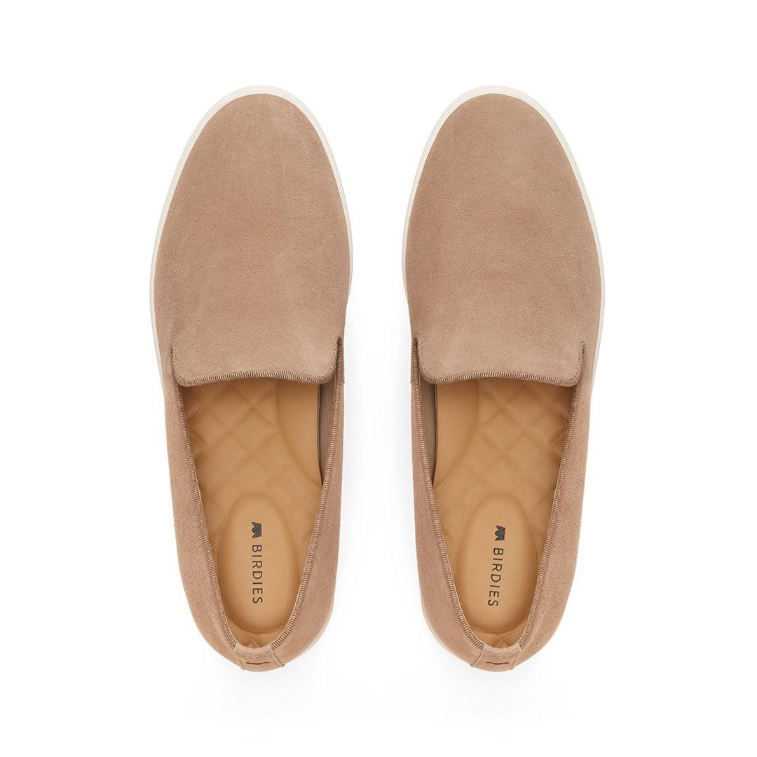 Birdies The Swift - Shell Sneaker, Size 7, Suede