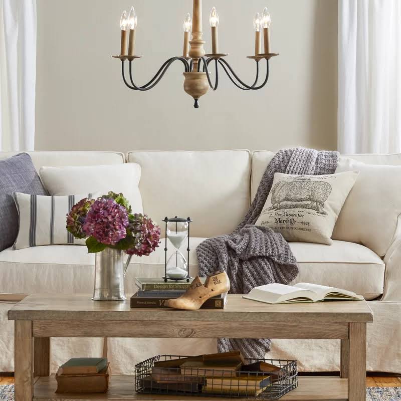 Helen 6 - Light Candle Style Classic / Traditional Chandelier