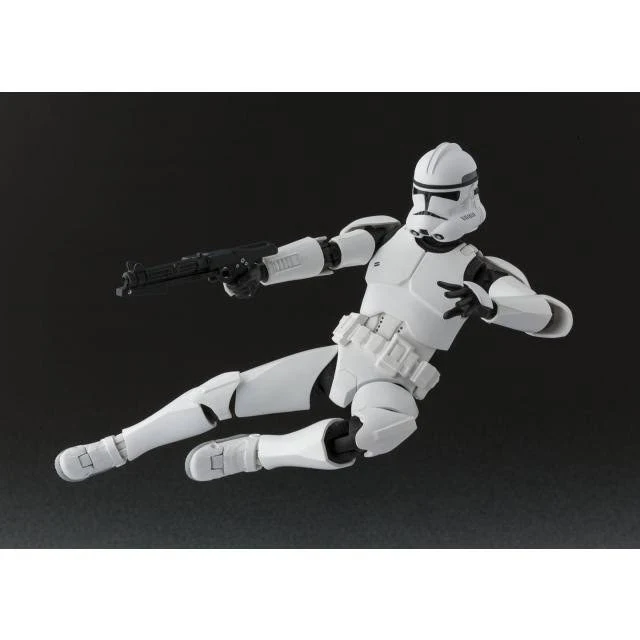 Bandai S.H.Figuarts Star Wars Clone Trooper Phase 1 Captain Action Figure 2016