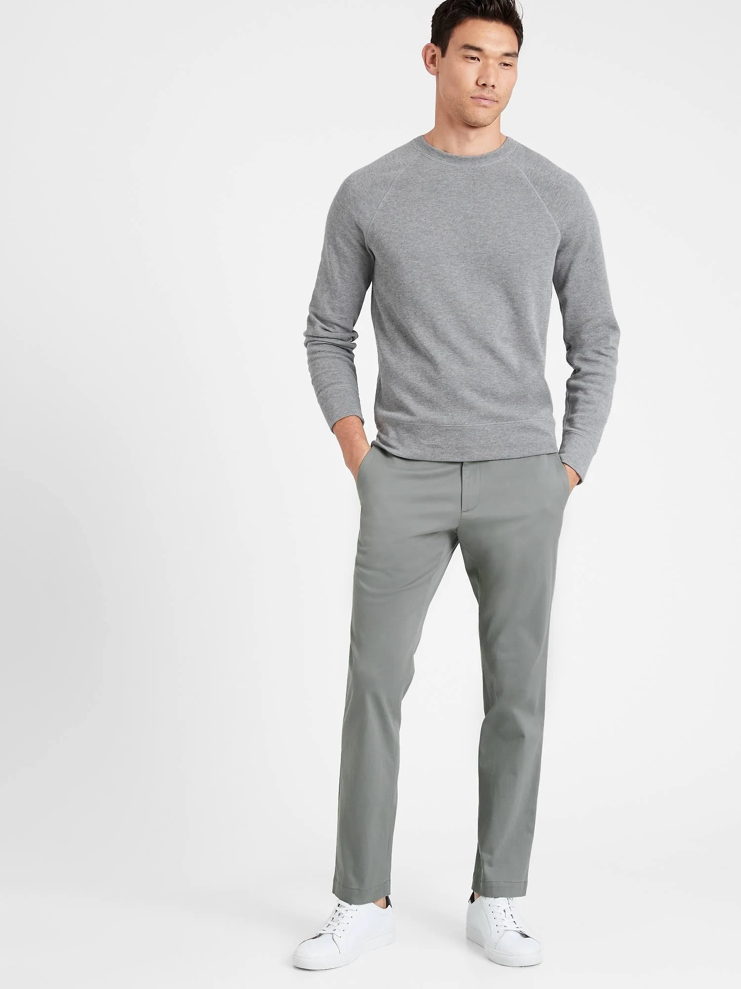 Banana Republic Men's Aiden Slim Rapid Movement Chino Pant Stance Blue Size 38W 32L