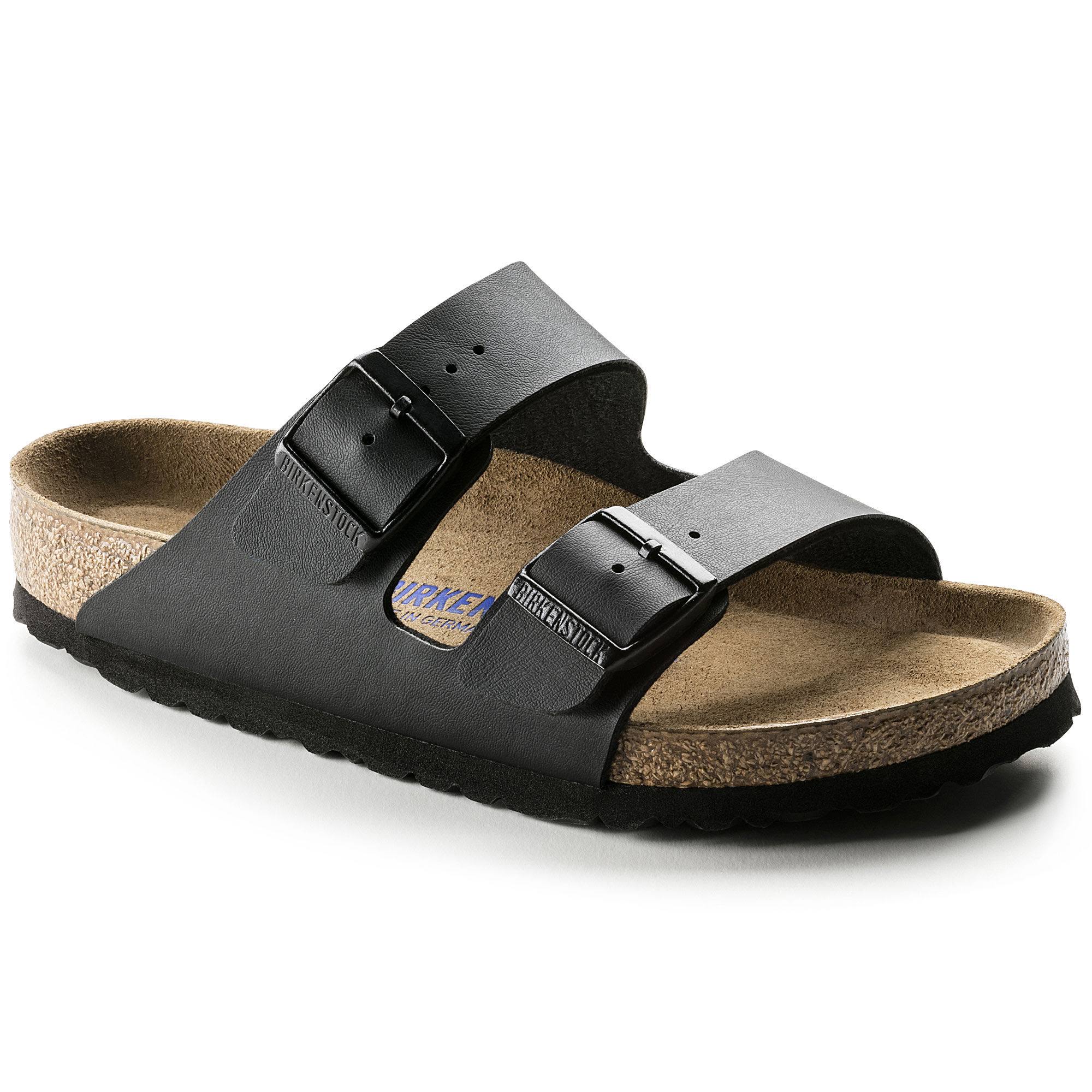 Birkenstock Arizona Birko Flor Sandals Black / EU 39