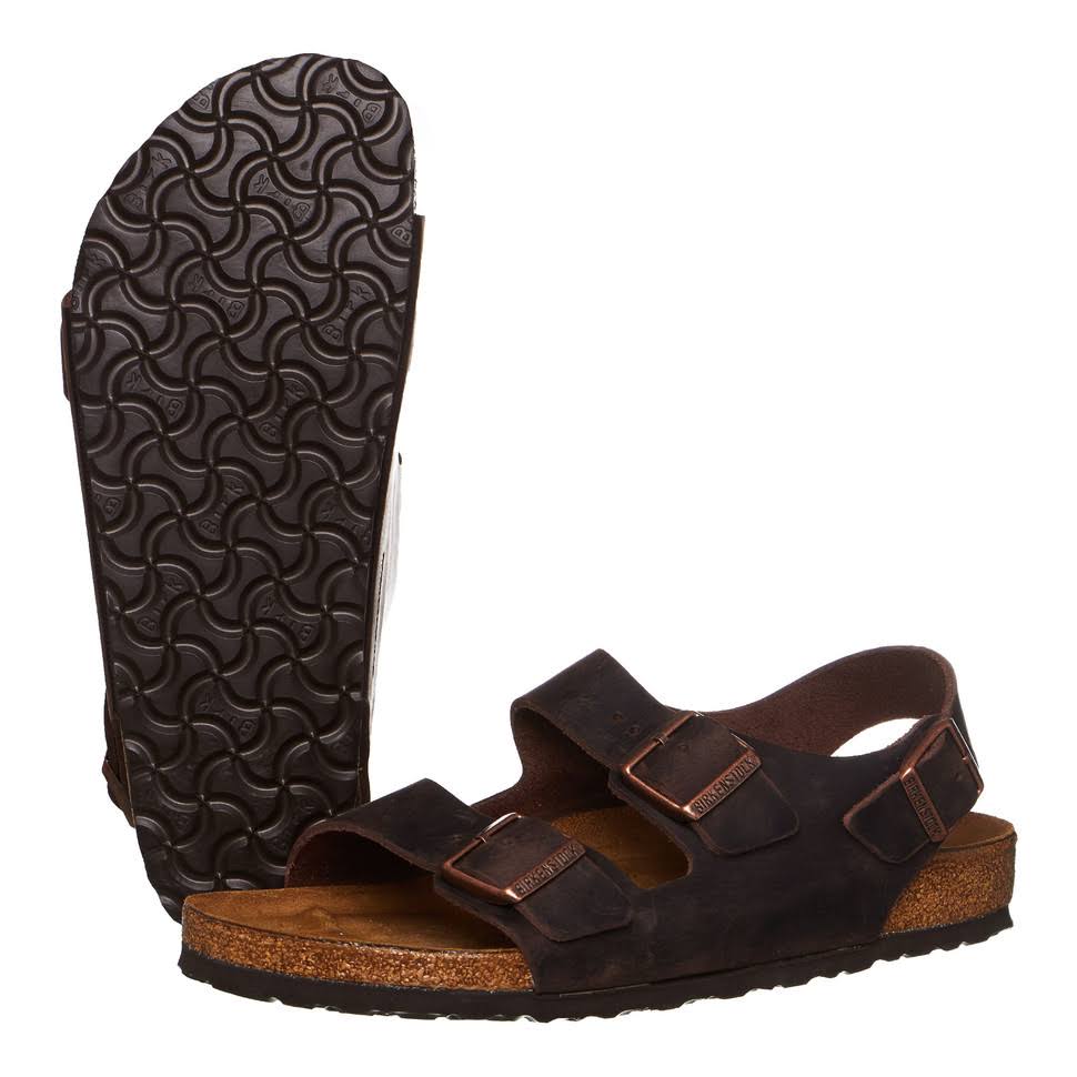 Birkenstock Milano Habana Leather / 44