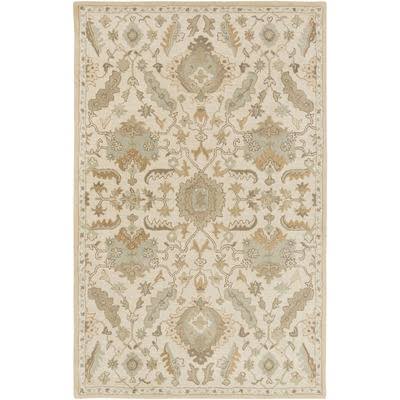 Astoria Grand Kempinski Hand-Tufted Beige Area Rug