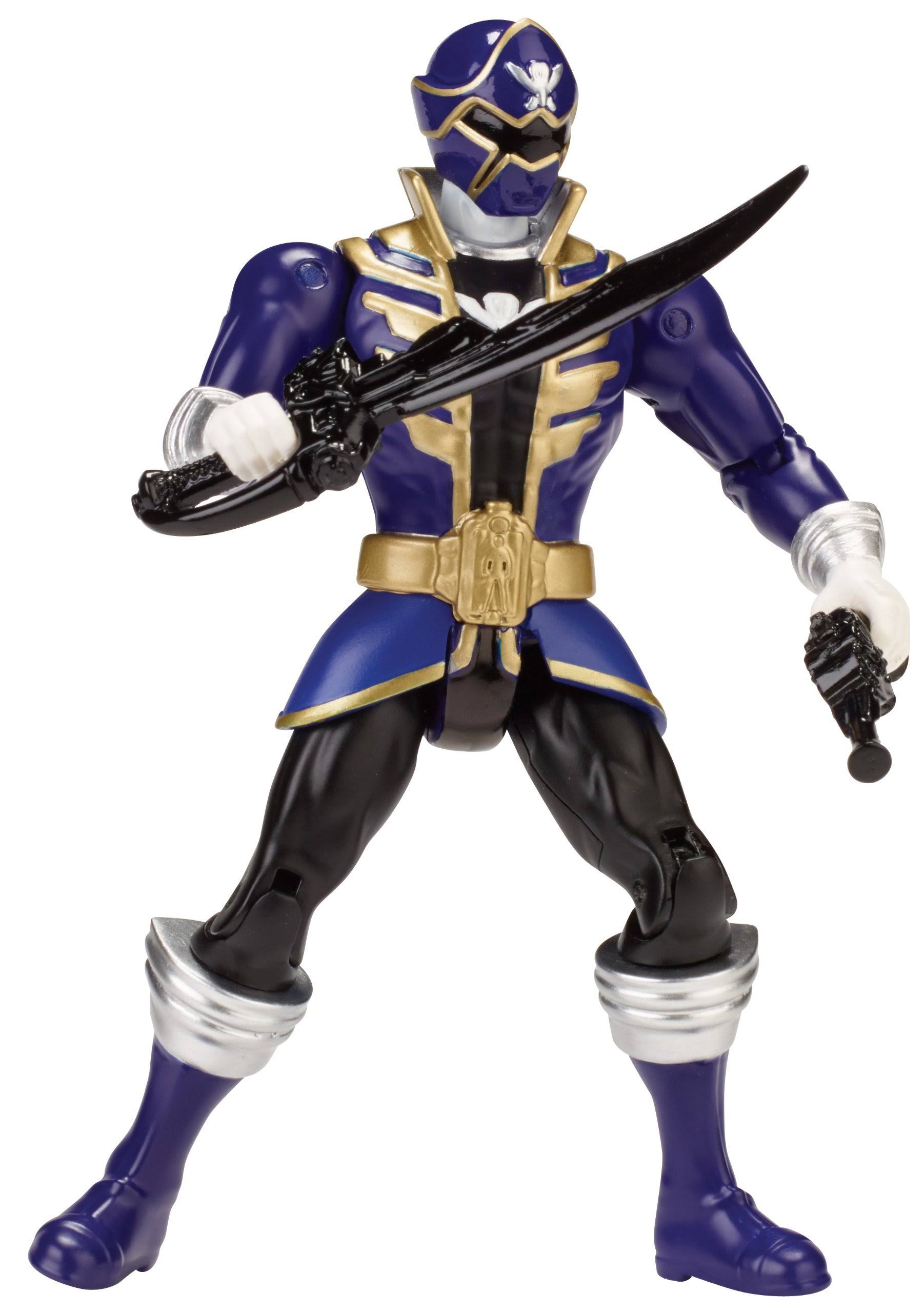 Power Rangers Super Megaforce - Blue Ranger Action Hero 5-Inch
