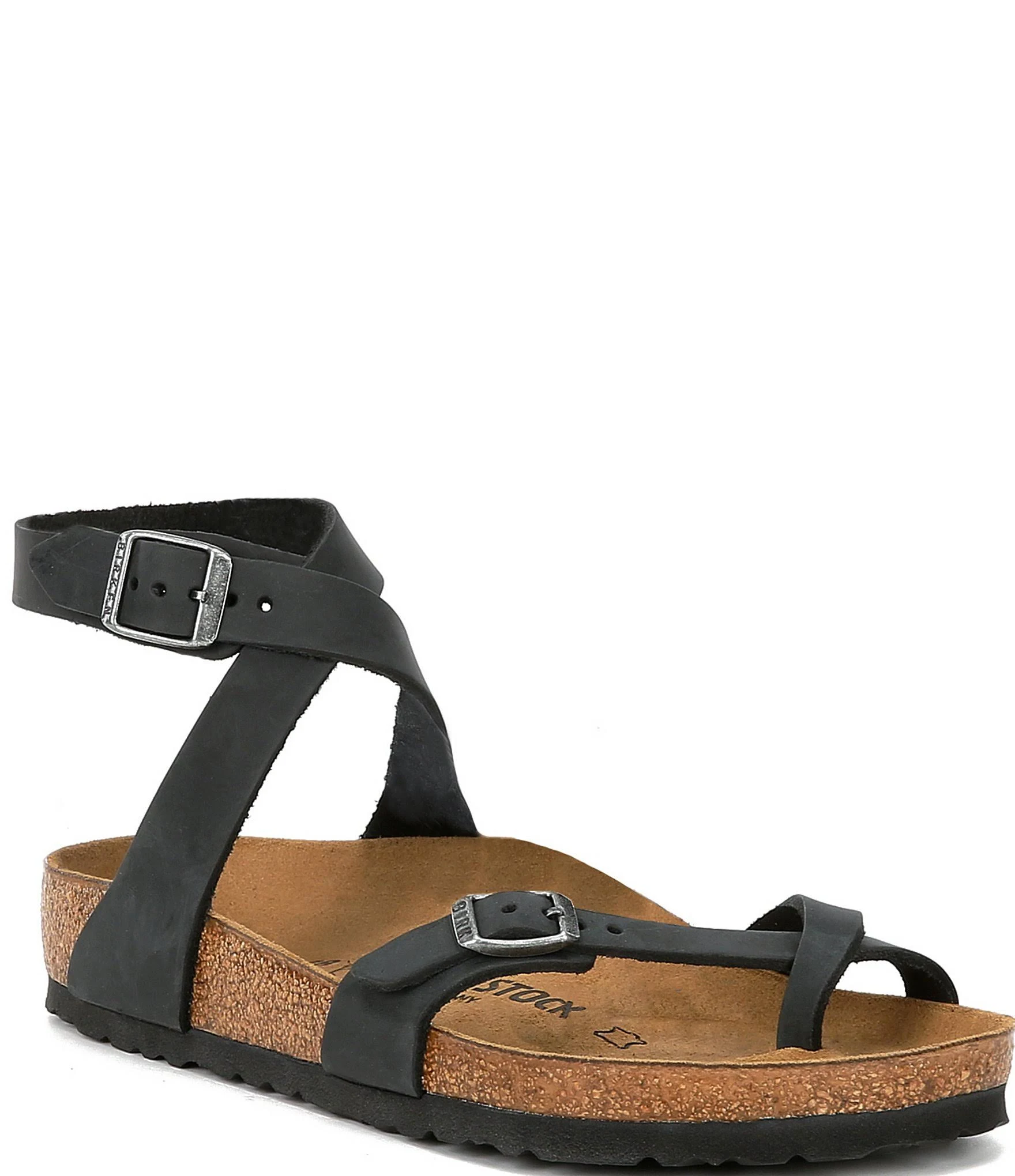 Birkenstock Women's Yara Oiled Leather Black