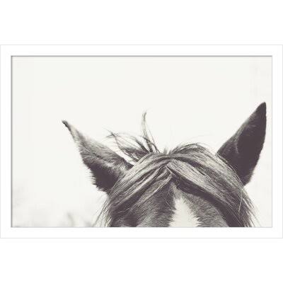 Listen by EMI and Mark Franzen - Picture Frame Photograph Print on Paper Frame Color: White, Size: 13x22 H x 19x22 W x 0.75x22 D