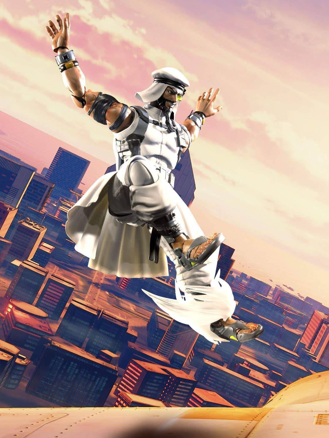 Street Fighter V Rashid S.H.Figuarts Action Figure