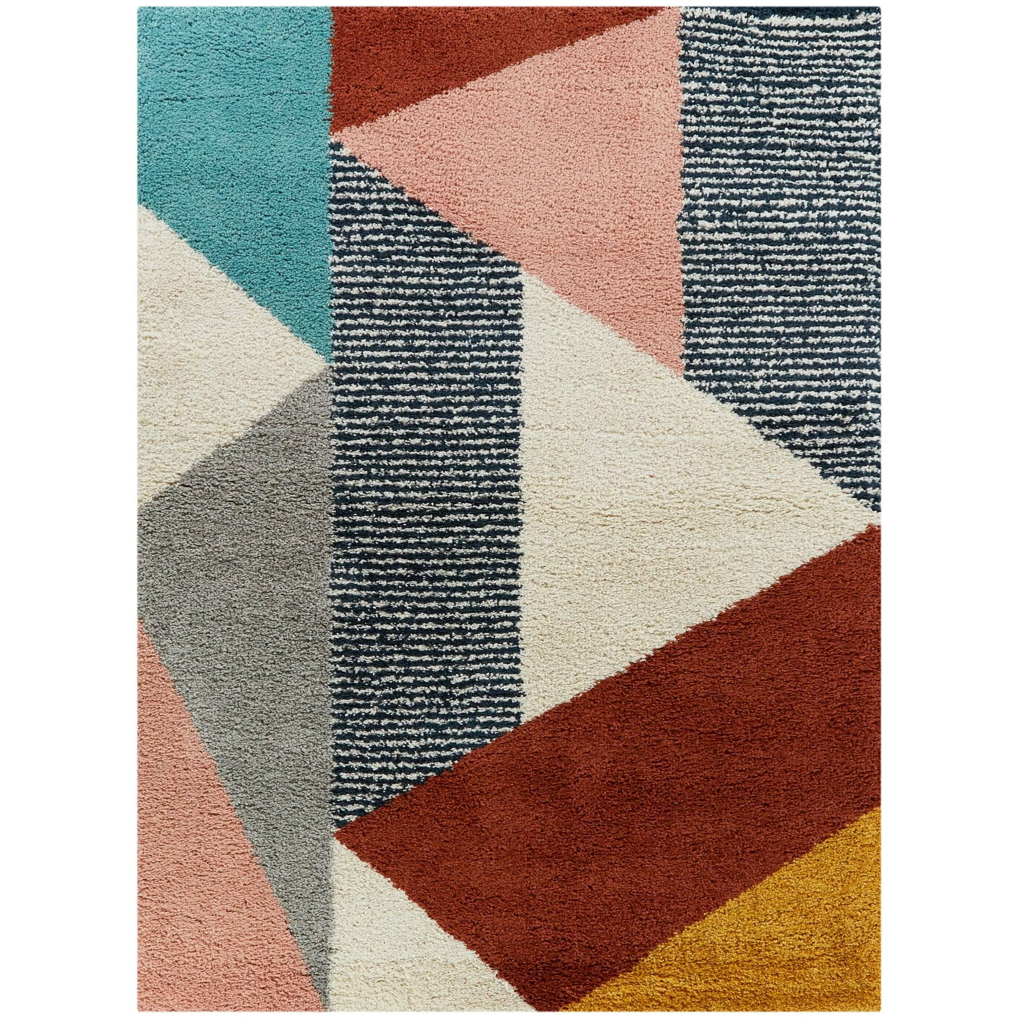 BALTA Merril Burnt Orange 8 ft. x 10 ft. Modern Shag Area Rug