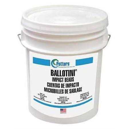 Ballotini D(50-70) Blast Media, Glass Beads, Extra Coarse