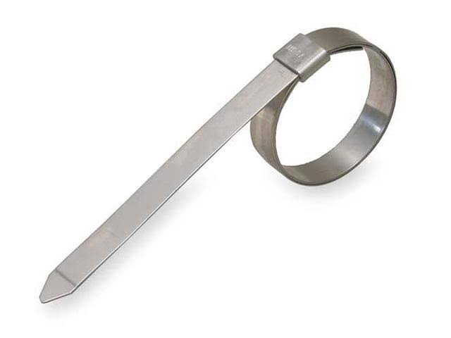 Band-It GRS202 Band Clamp,SS,Min.Dia.9/16In.,PK24