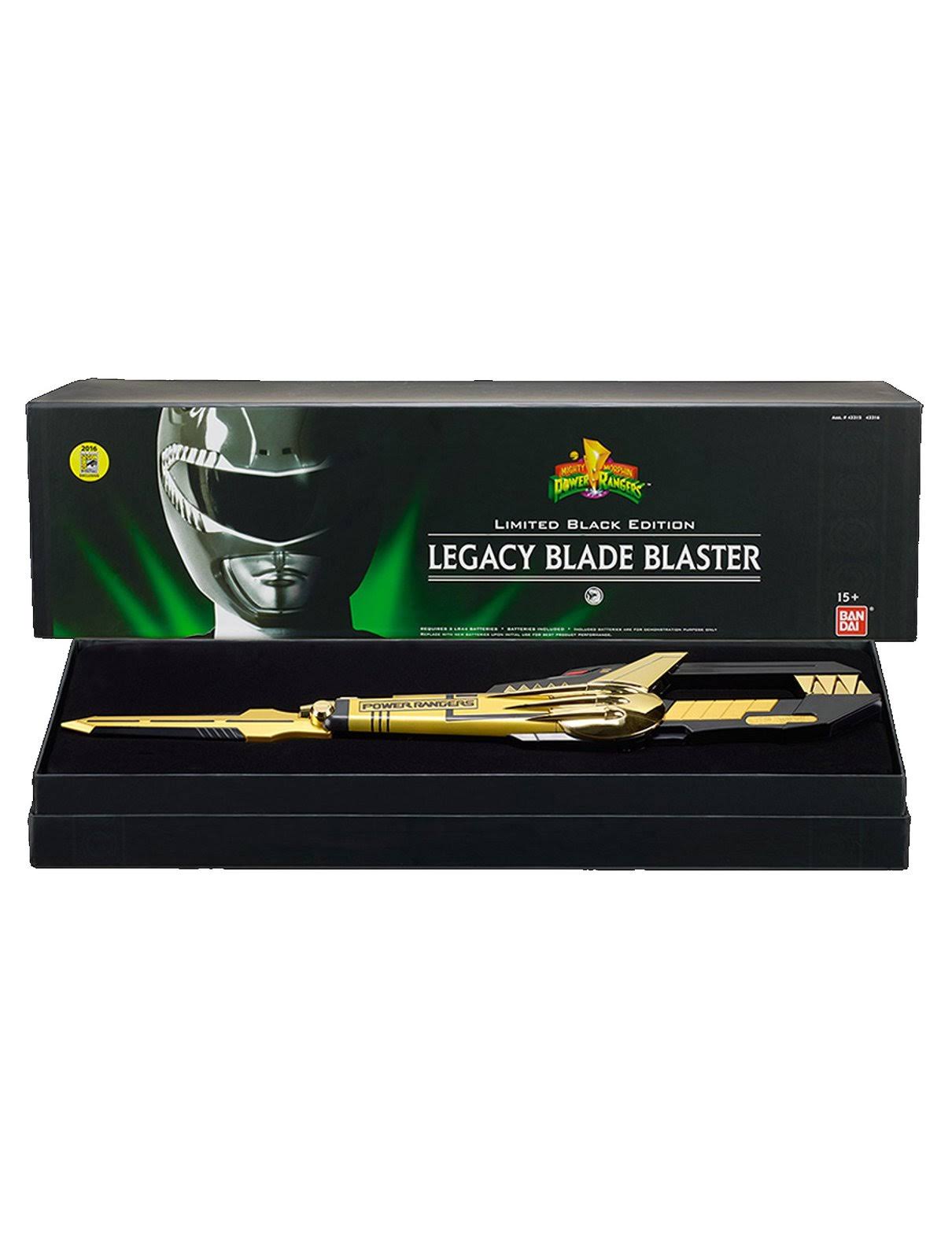 SDCC 2016 Exclusive Bandai Legacy Blade Blaster (Black & Gold)