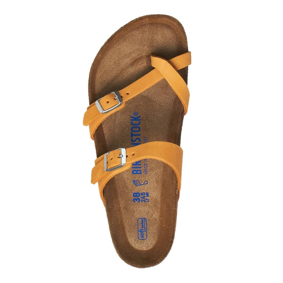 Birkenstock W Mayari Soft Nubuck - Apricot - US 11 - Women