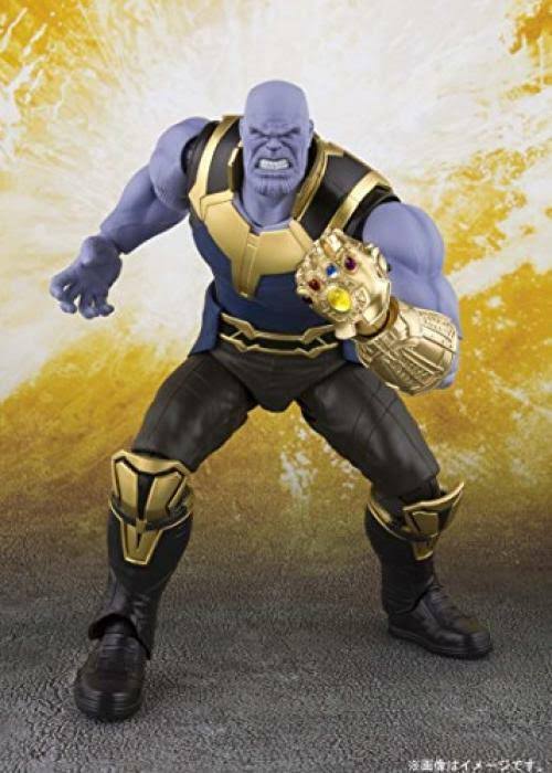 S.H. Figuarts Thanos Action Figure Avengers Infinity War Bandai Tamashii Nation