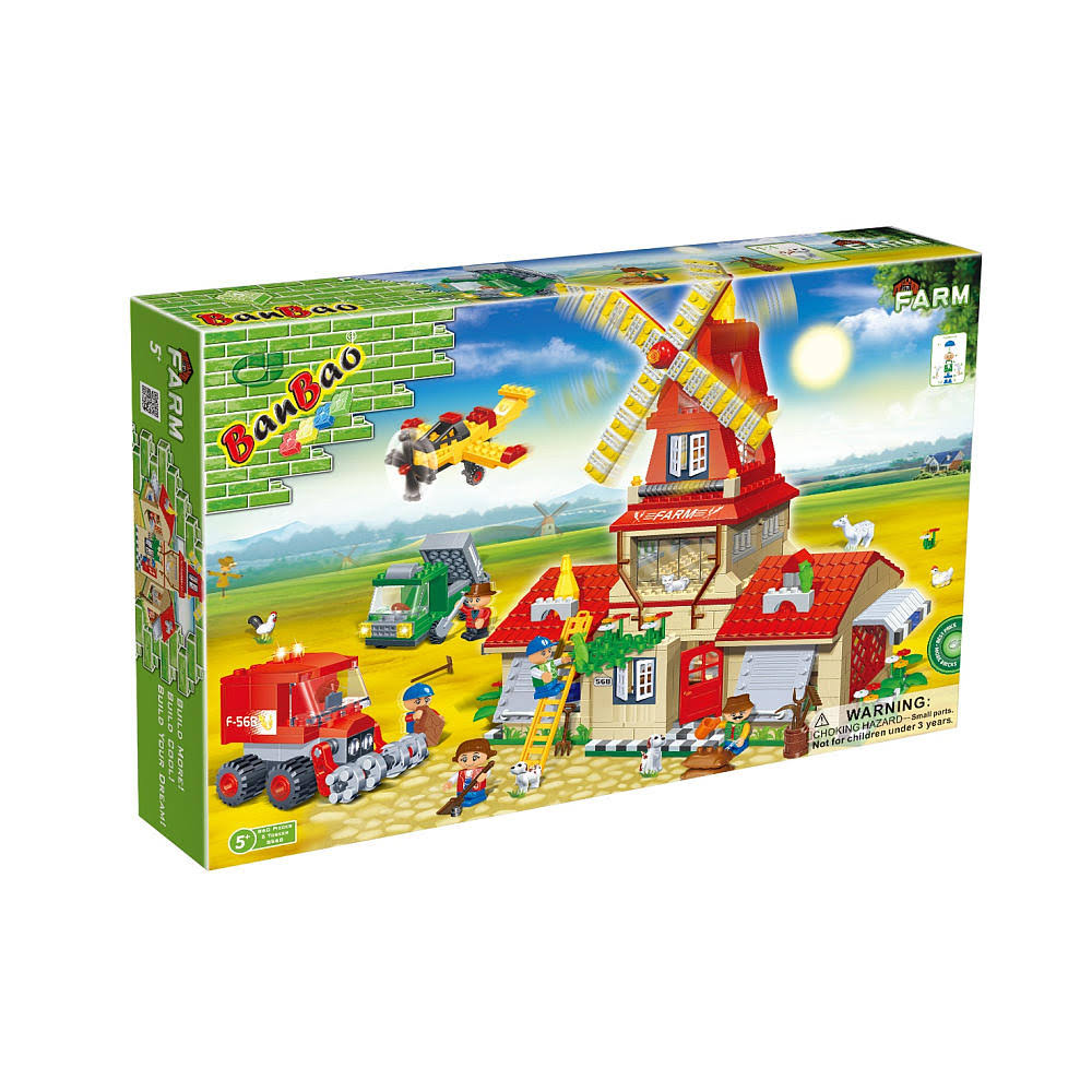 Banbao Wheat Farm Play Set