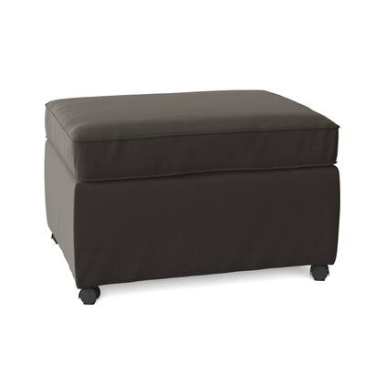 Birch Lane Manning 28x22 Rectangle Standard Ottoman Body Fabric: Spinnsol Iron