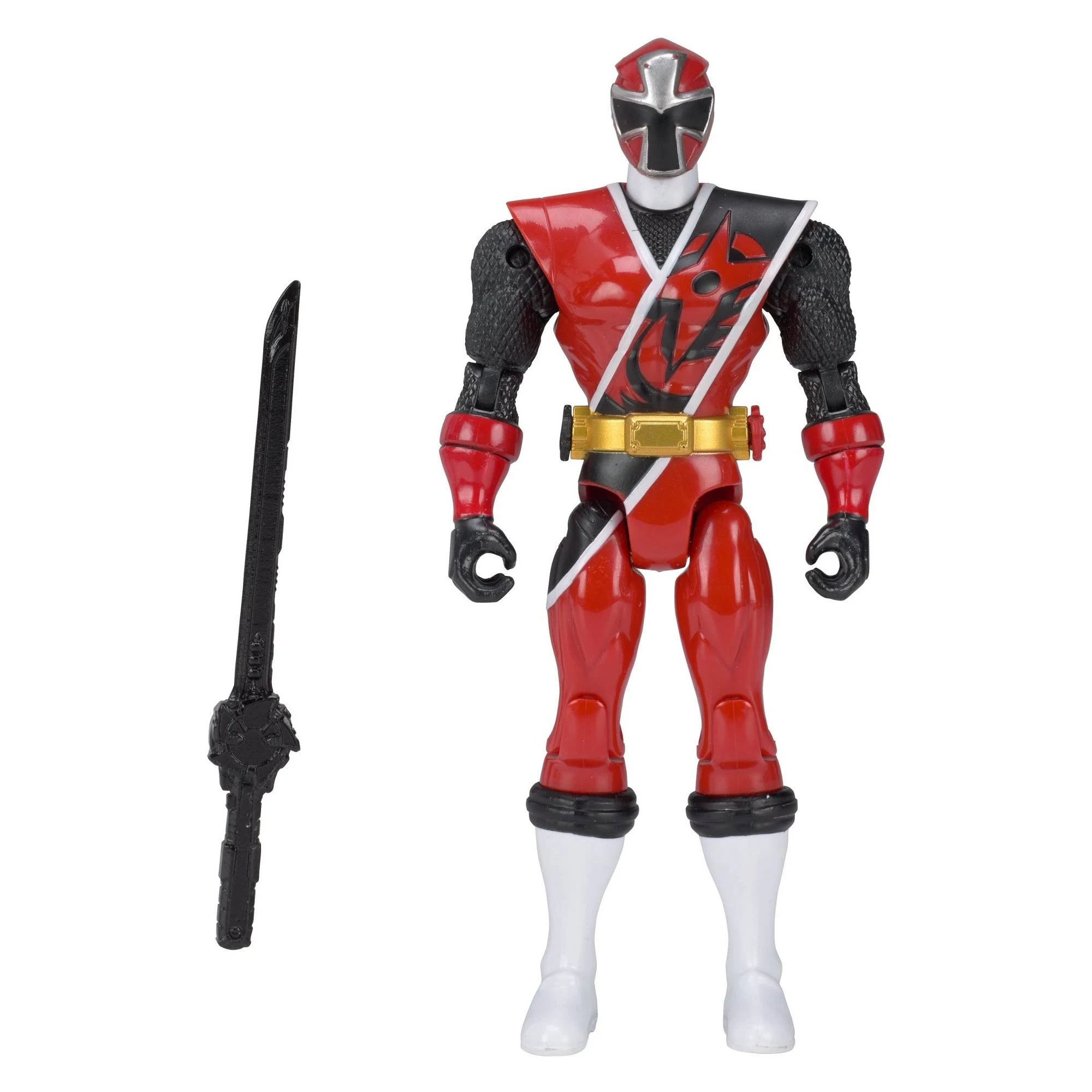 Power Rangers Super Ninja Steel Hero Action Figure, Red Ranger