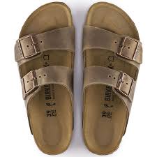 Birkenstock Arizona Sandal - 38 - Tobacco Oiled Leather