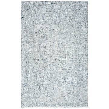Hale Hand-Tufted Wool Light Blue Area Rug Rug Size: Rectangle 8& x 10&