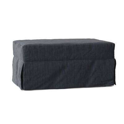 Birch Lane Fairchild 44x22 Rectangle Standard Ottoman Body Fabric: Fandango Indigo