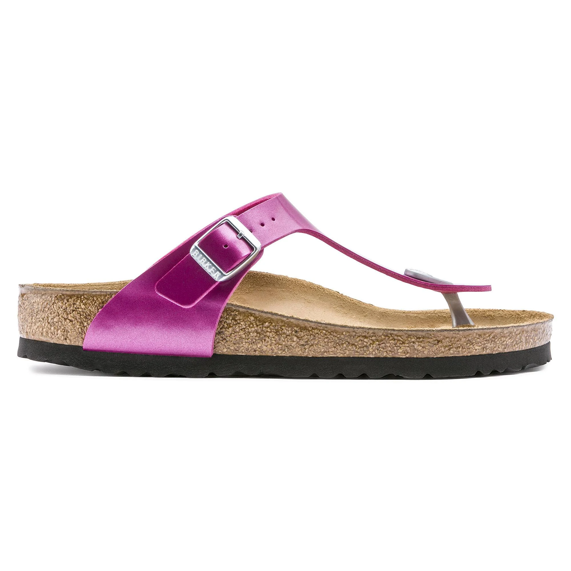 Flip Flops Birkenstock Gizeh - Electric Metallic Magenta - Women ?s 42