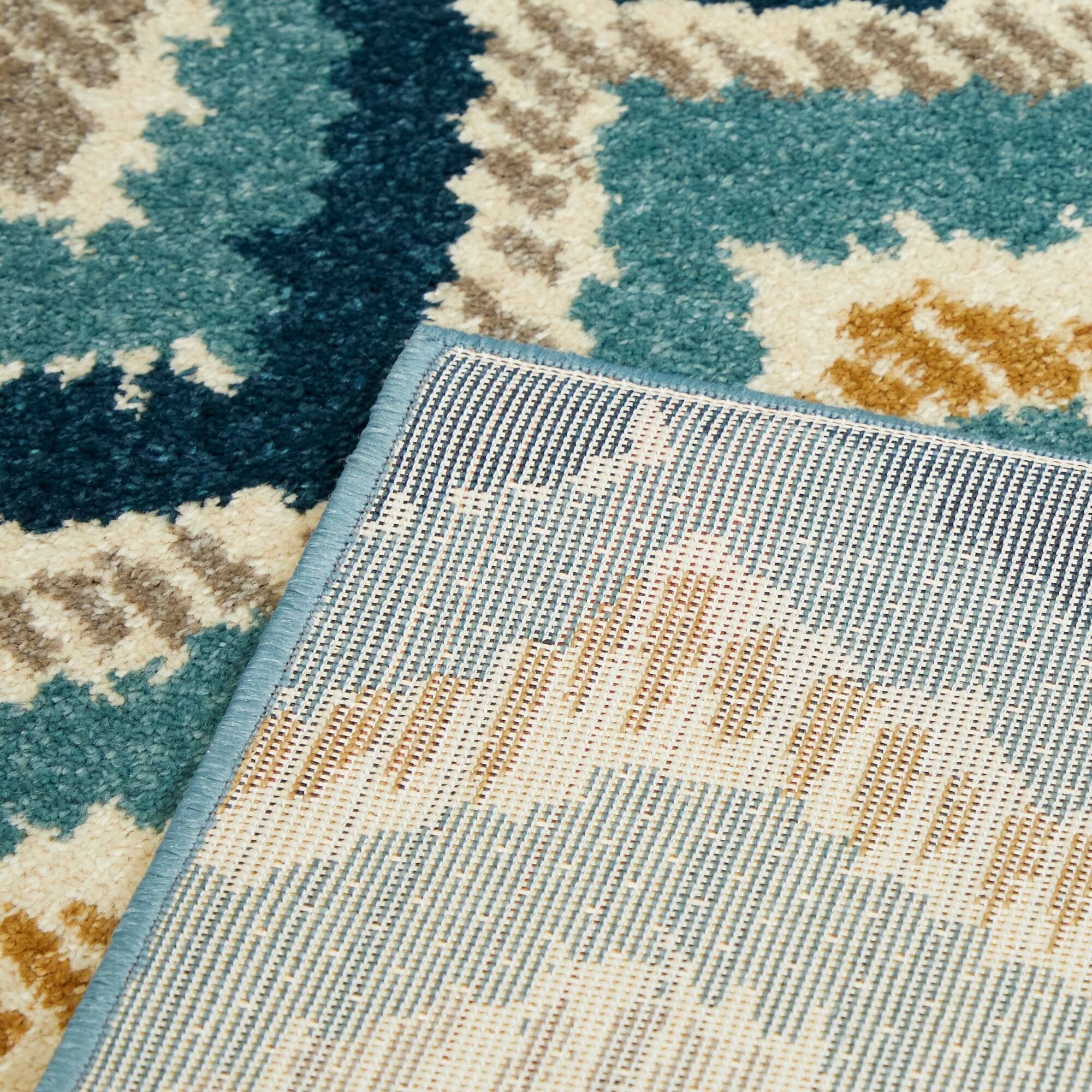 BALTA Fazio Orange 8 ft. x 10 ft. Modern Chevron Area Rug