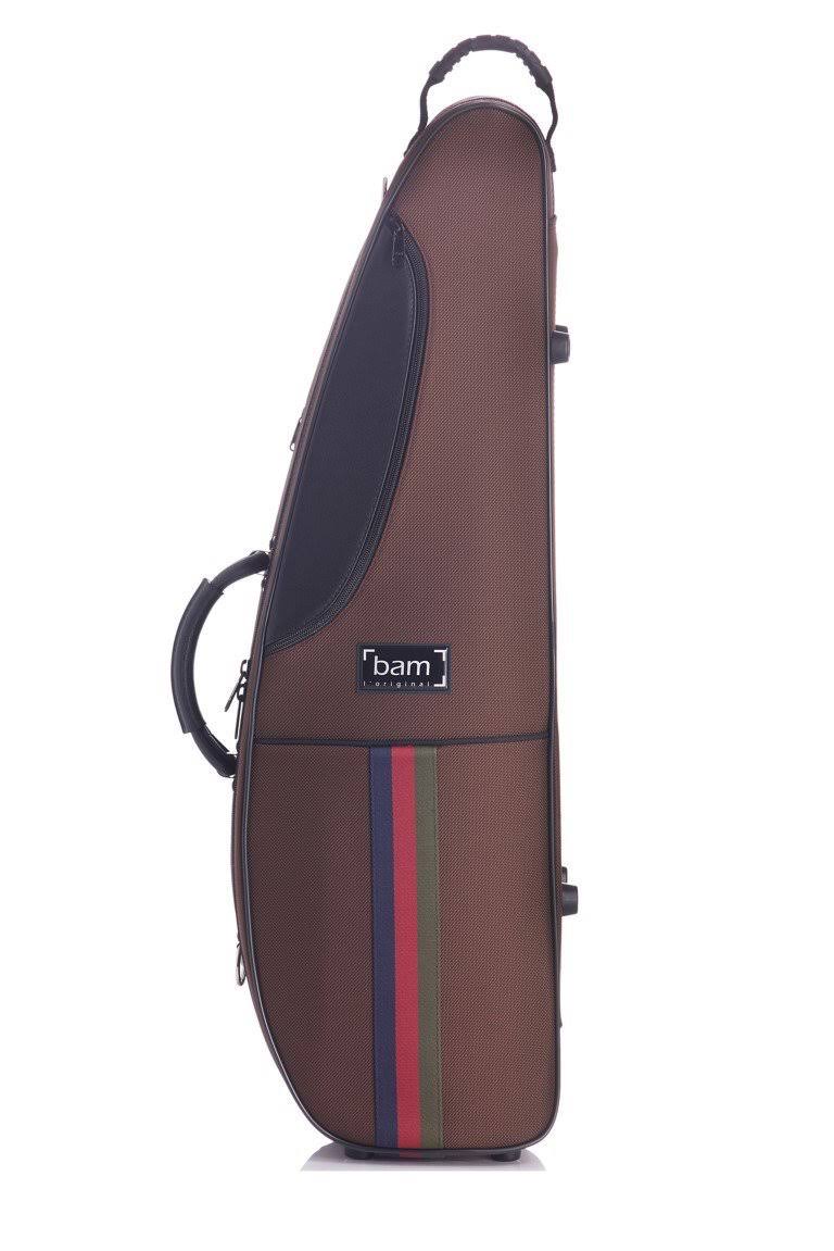 BAM St. Germain Contoured Violin Case Chocolate