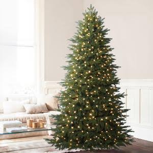 9& Balsam Hill&reg; Silverado Slim Prelit Artificial Christmas Tree- LED