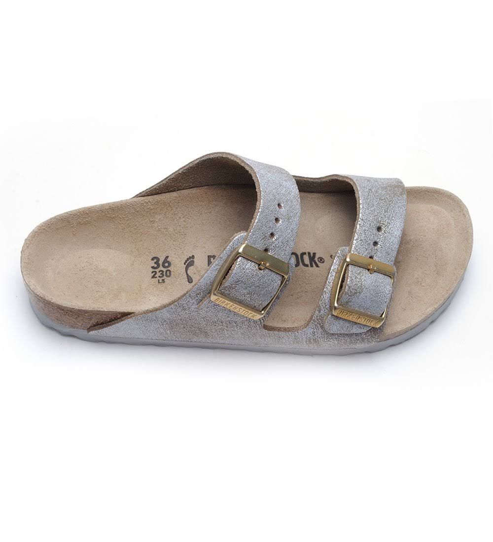 Birkenstock Arizona Taupe Suede 35 Narrow