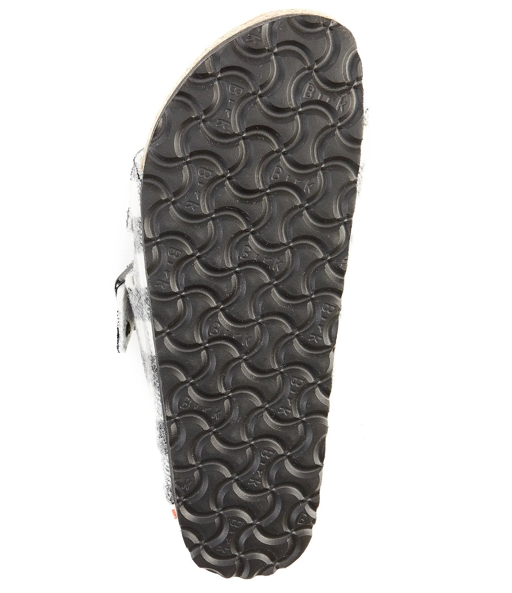 Birkenstock Women's Arizona Shearling Sandals, Plaid White/Natural