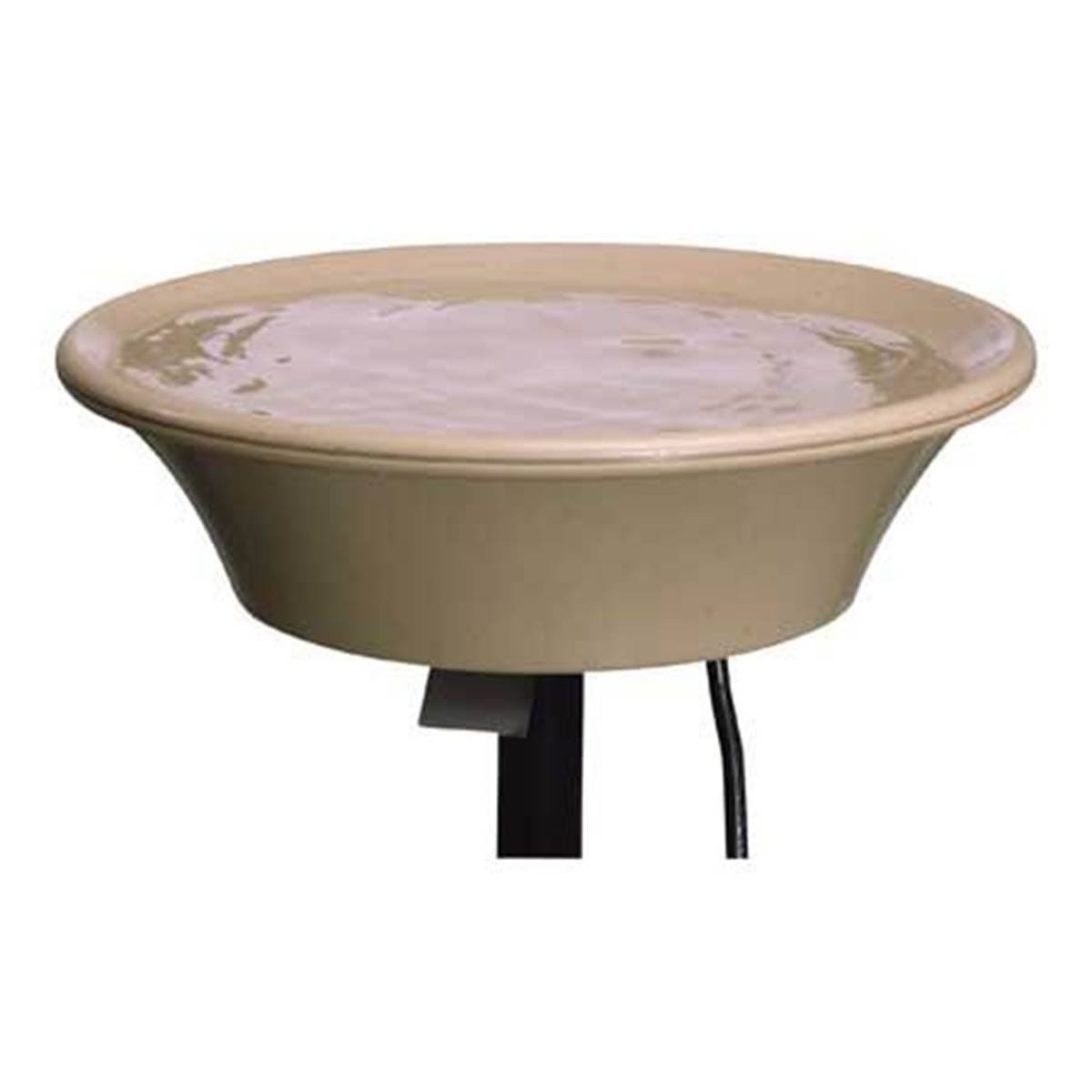 Allied Precision 14 in Heated Deck/Pole Bird Bath