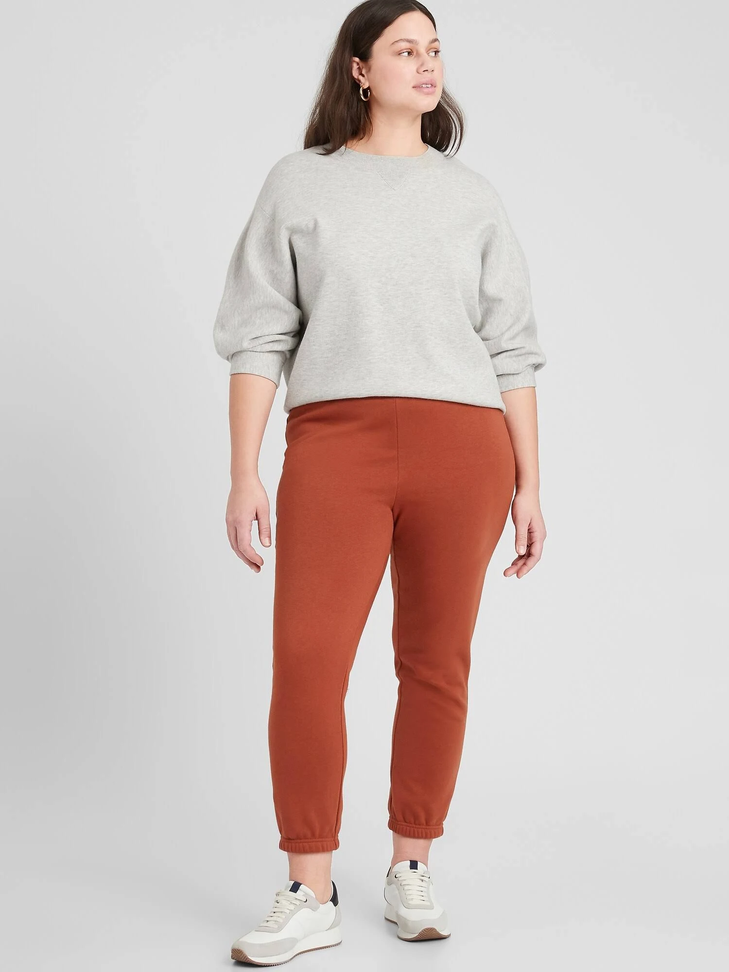 Women's Knit Fleece Jogger Spice